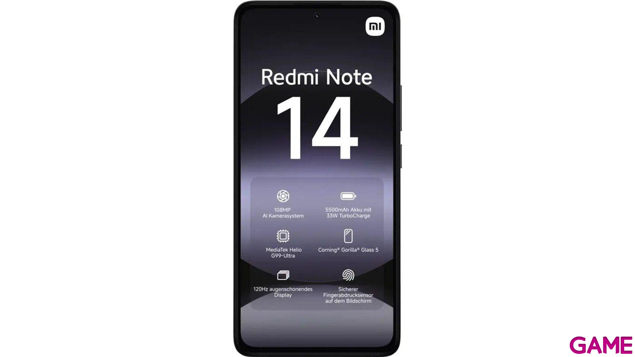 Xiaomi Redmi Note 14 6/128 GB Negro-4