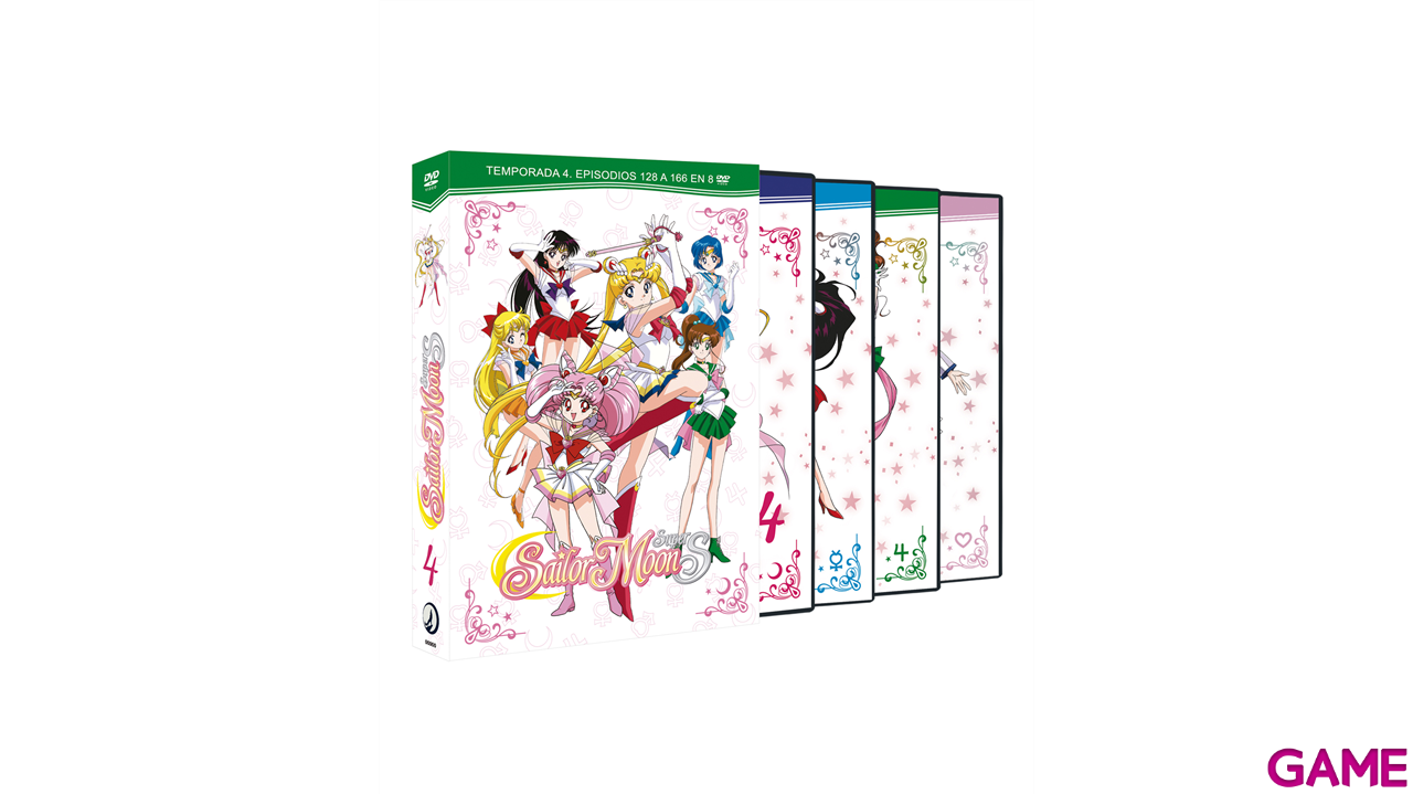 Sailor Moon Temporada 4 - Episodios 128 a 166 - DVD-1