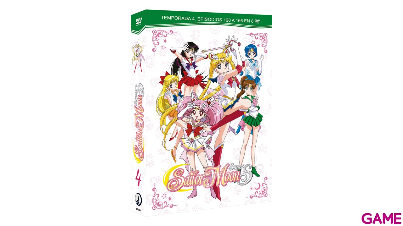 Sailor Moon Temporada 4 - Episodios 128 a 166 - DVD-2