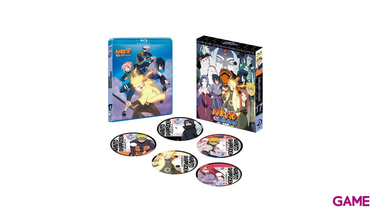 Naruto Shippuden Box 17 Episodios 424 a 461-0