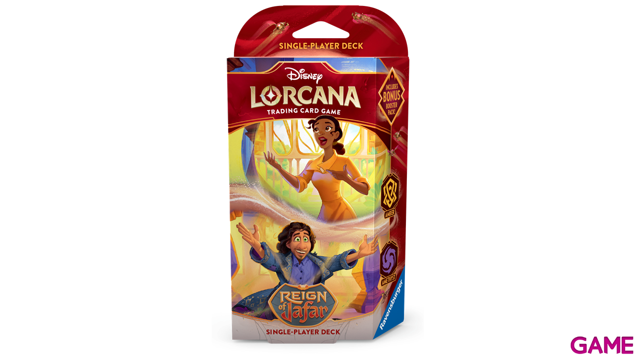 Disney Lorcana: Reign of Jafar Starter Deck B - Rubino & Zaffiro (inglés)-0