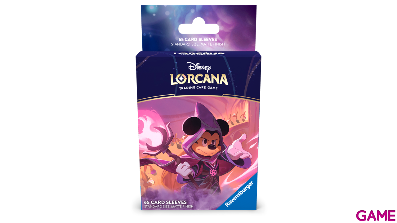 Disney Lorcana: Reign of Jafar Starter Card Sleeves A - Mickey Mouse – Wayward Sorcerer-0