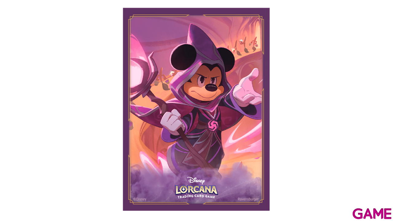 Disney Lorcana: Reign of Jafar Starter Card Sleeves A - Mickey Mouse – Wayward Sorcerer-2