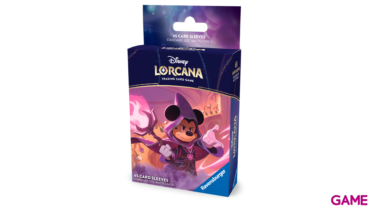 Disney Lorcana: Reign of Jafar Starter Card Sleeves A - Mickey Mouse – Wayward Sorcerer-4