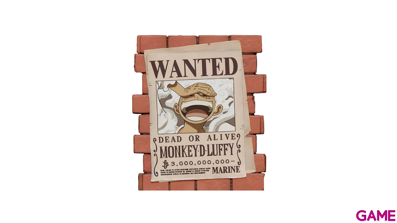 Hucha One Piece Wanted Luffy-0