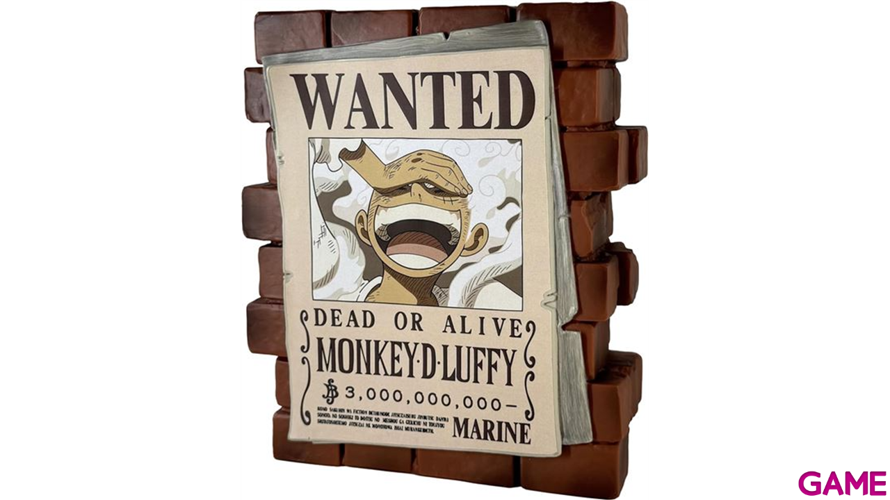 Hucha One Piece Wanted Luffy-1