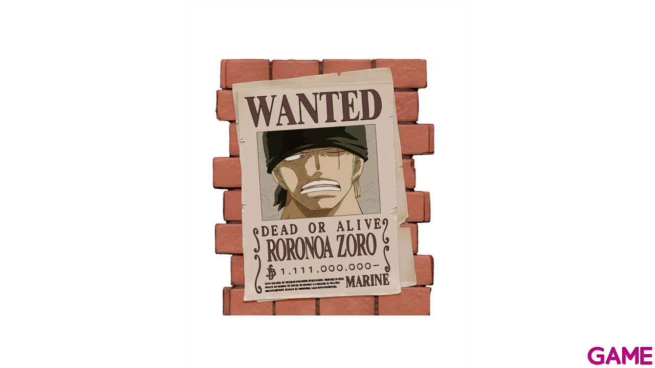 Hucha One Piece Wanted Zoro-2