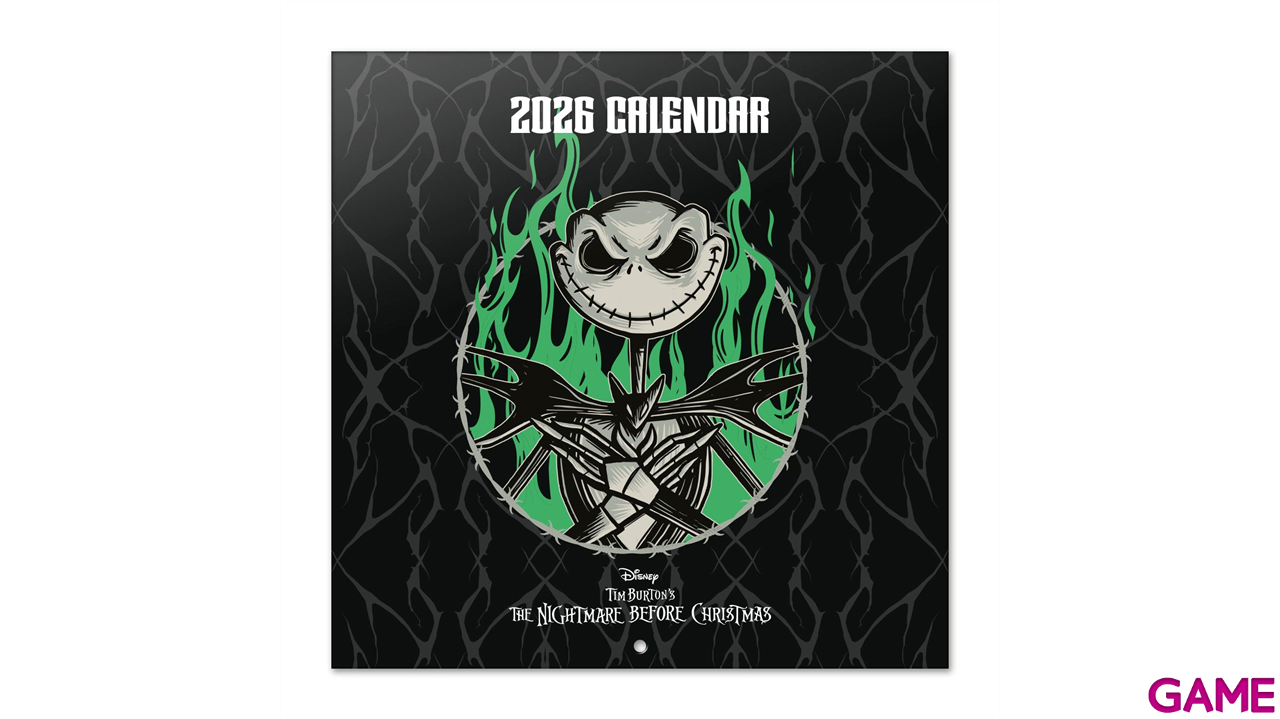 Calendario 2026 Pesadilla antes de Navidad 30x30 cm-0