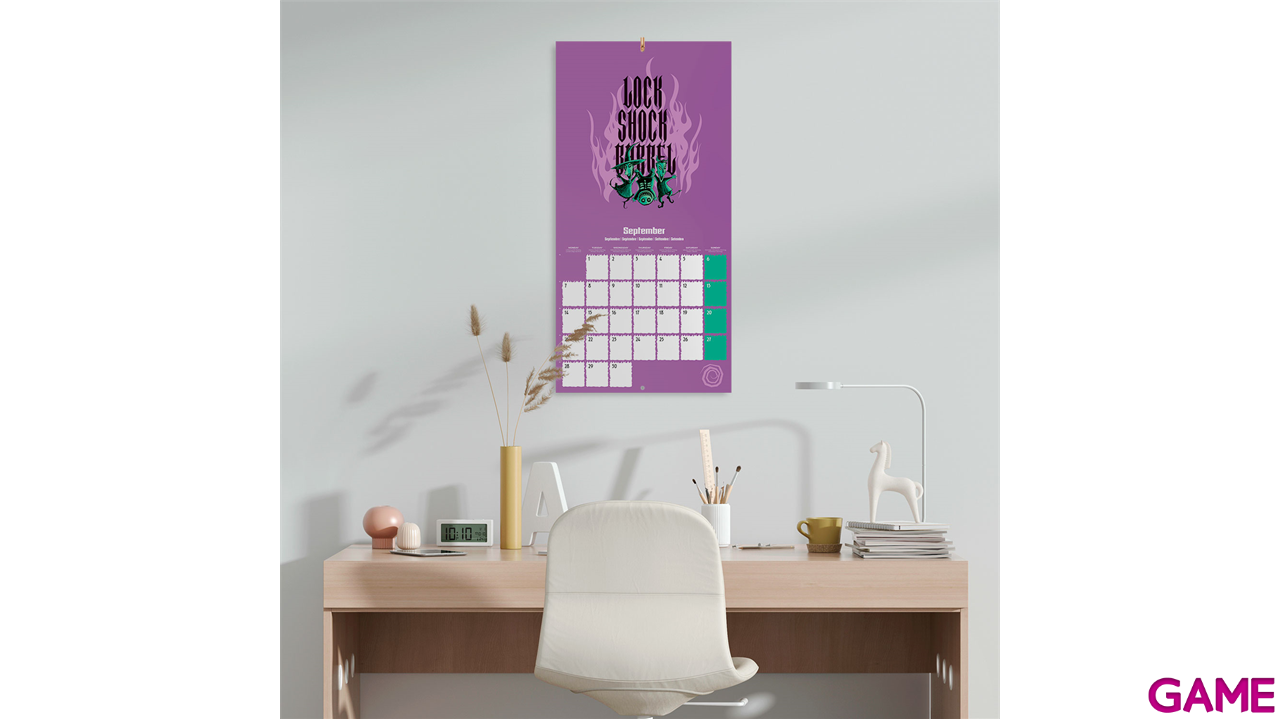 Calendario 2026 Pesadilla antes de Navidad 30x30 cm-1