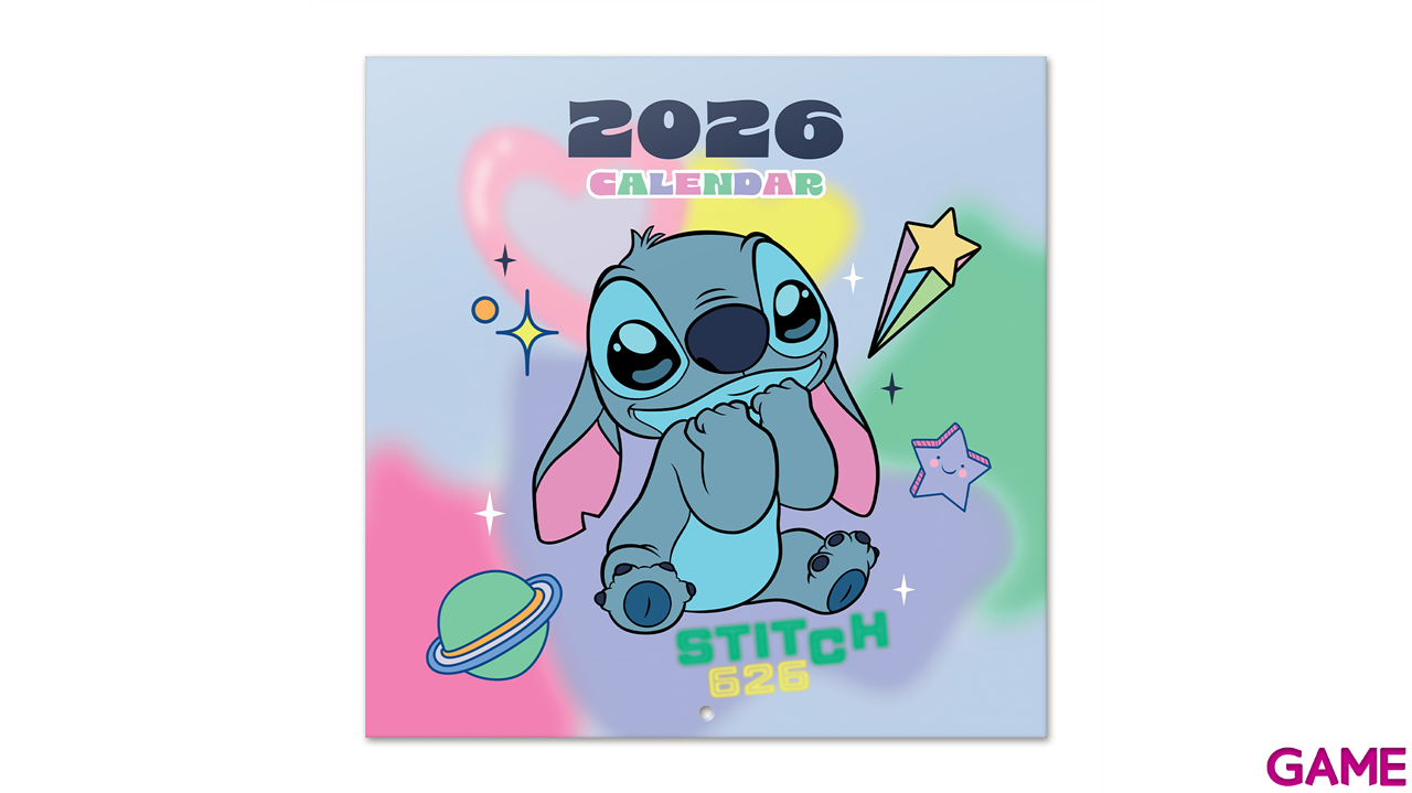Calendario 2026 Disney Stitch 30x30 cm-0