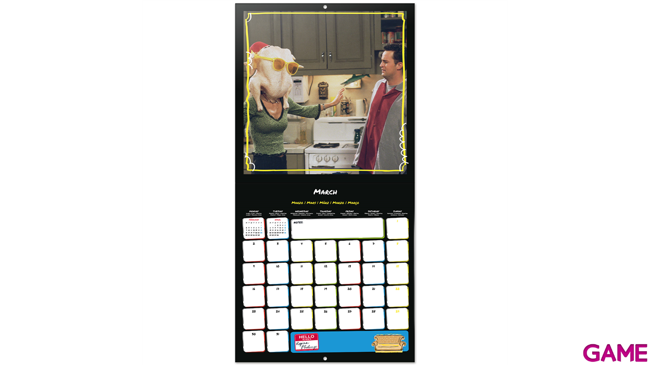 Calendario 2026 Friends 30x30 cm-2