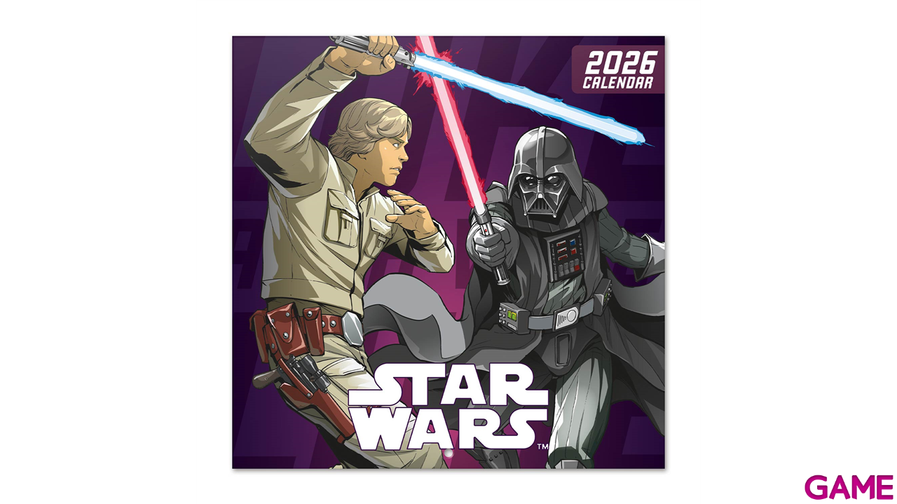 Calendario 2026 Star Wars 30x30 cm-2