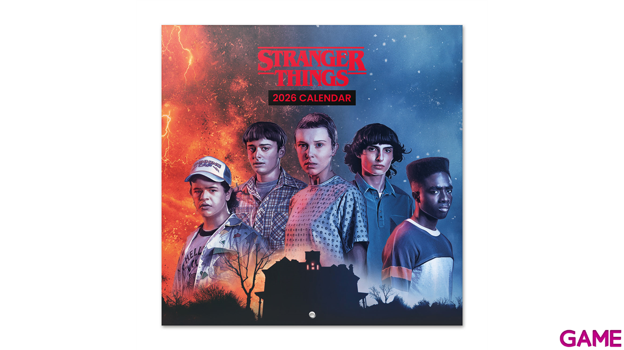 Calendario 2026 Strangers Things Temporada 5 30x30 cm-0