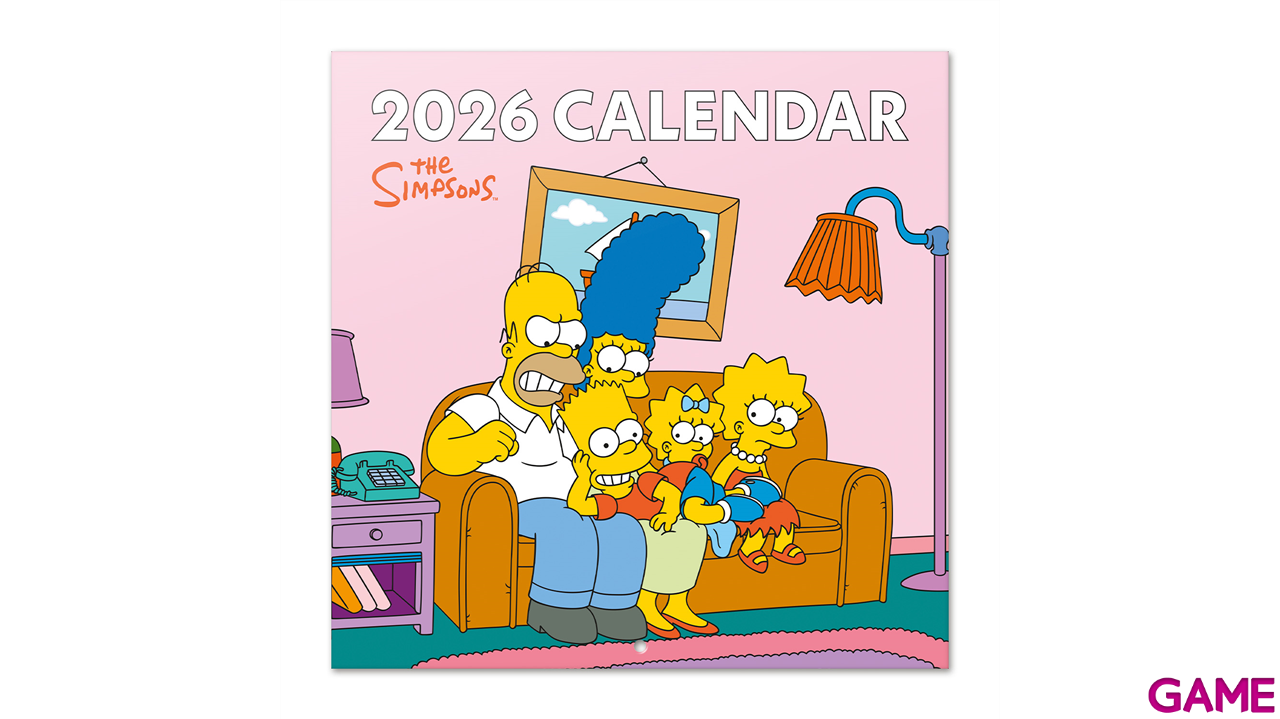 Calendario 2026 The Simpsons 30x30 cm-0