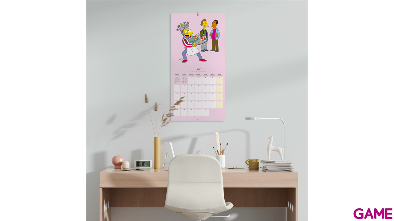 Calendario 2026 The Simpsons 30x30 cm-2