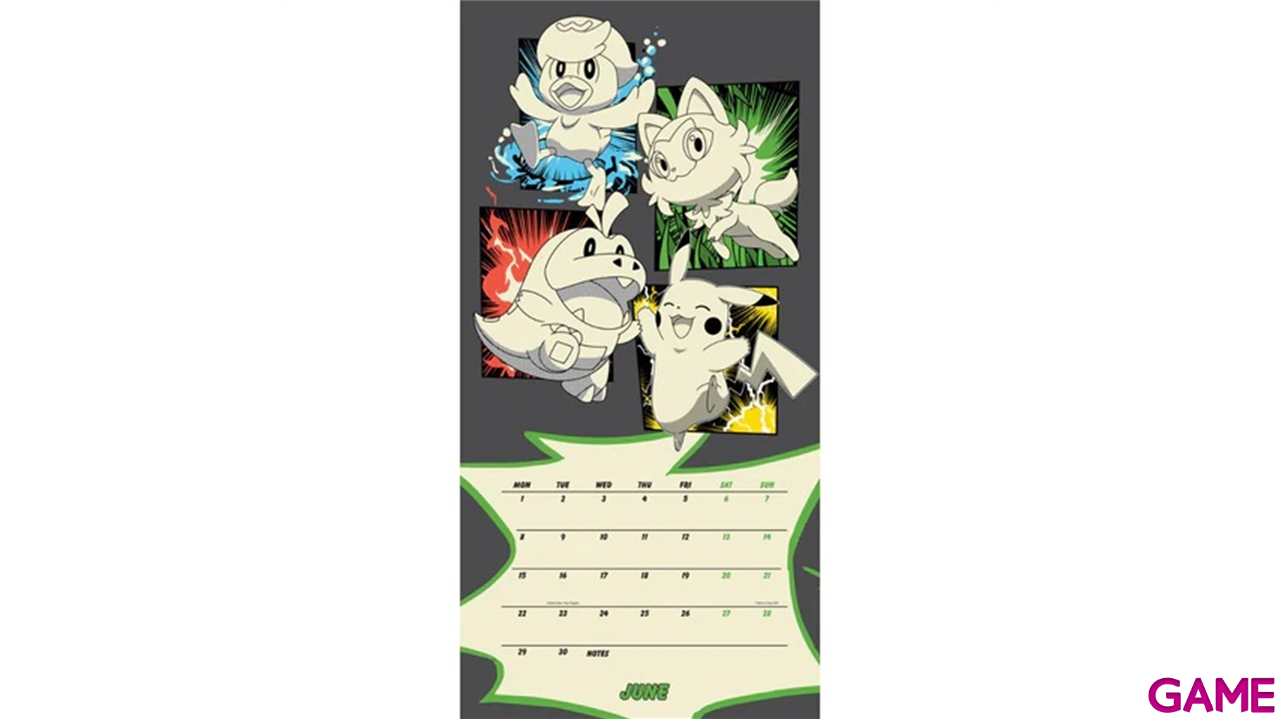 Calendario 2026 Pokemon 30x30 cm-1