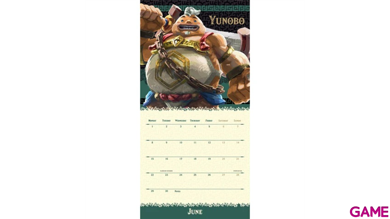 Calendario 2026 The Legend of Zelda 30x30 cm-8