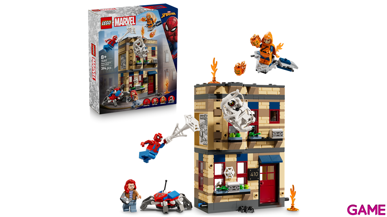 LEGO Super Heroes Marvel Apartamento de Peter Parker 76317-2