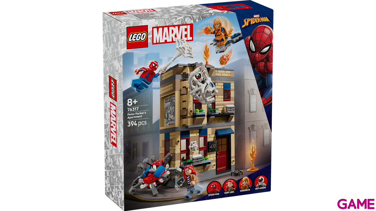LEGO Super Heroes Marvel Apartamento de Peter Parker 76317-3
