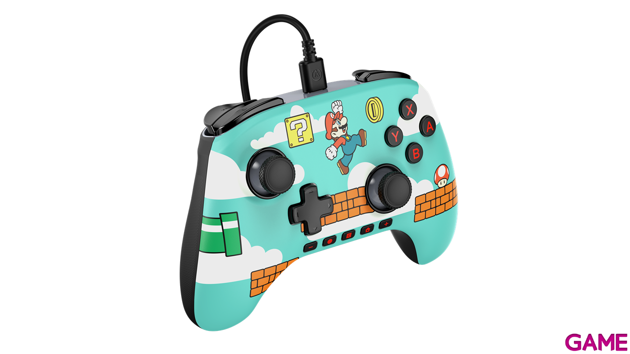 Controller Wired PowerA Advantage Mario Time -Licenciado--5