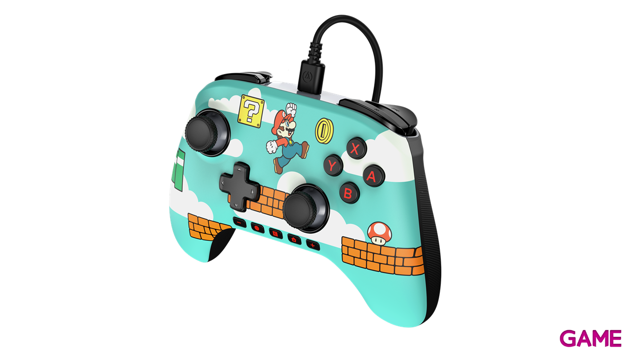 Controller Wired PowerA Advantage Mario Time -Licenciado--6