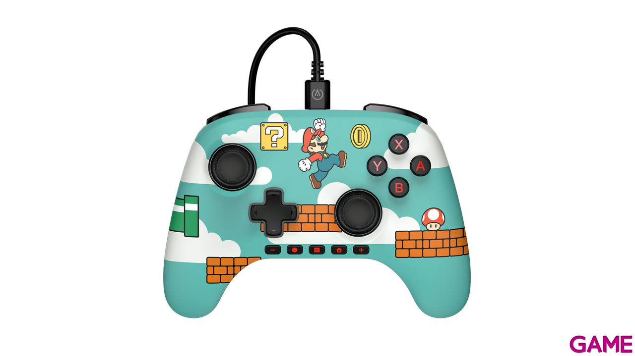 Controller Wired PowerA Advantage Mario Time -Licenciado--7