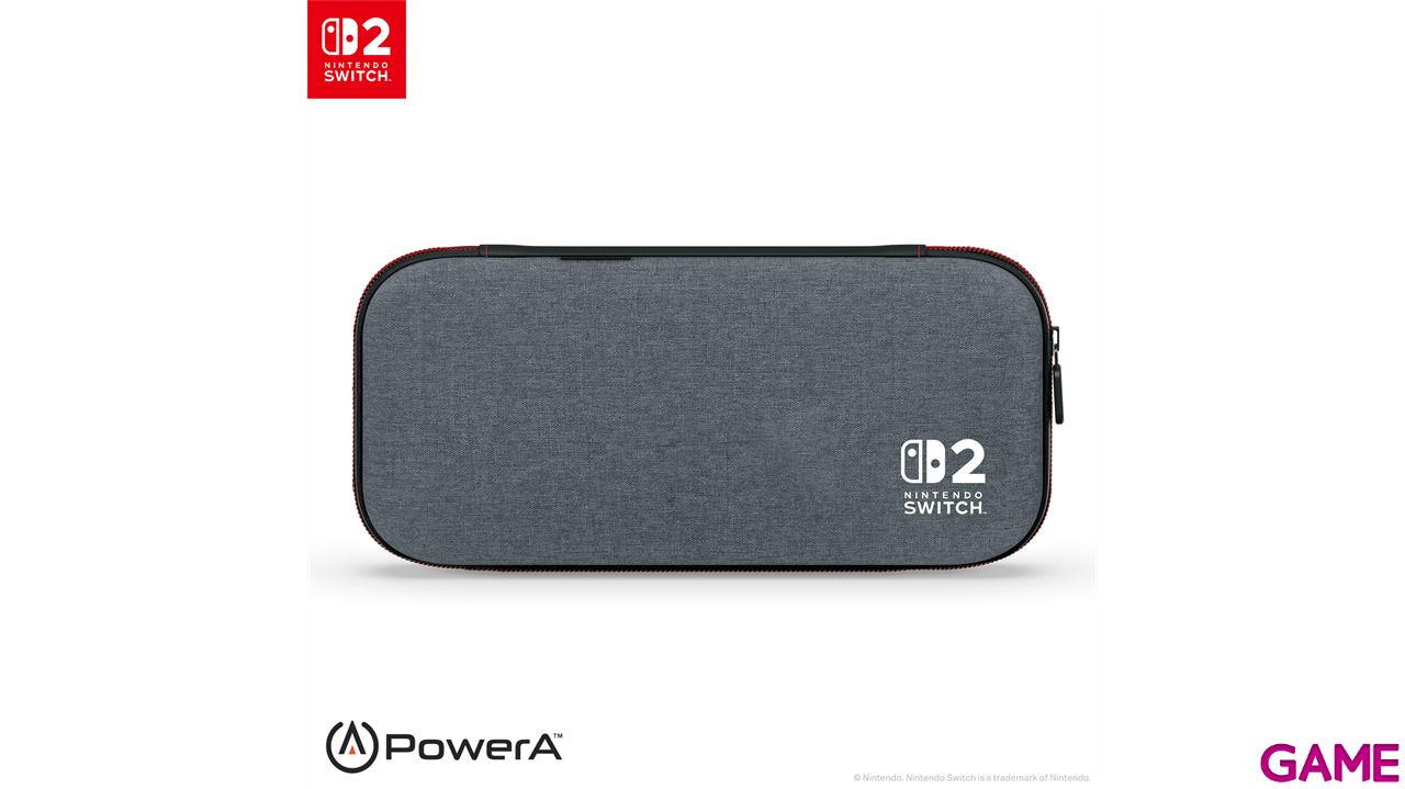 Funda Licenciada Nintendo Switch 2 Dark Heather Grey -Licenciado--0