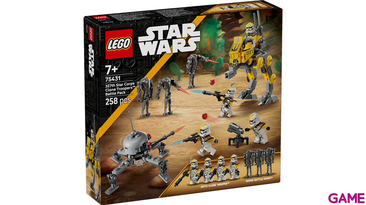 LEGO Star Wars Pack de Combate: Soldados Clon del 327 Cuerpo Estelar 75431-3