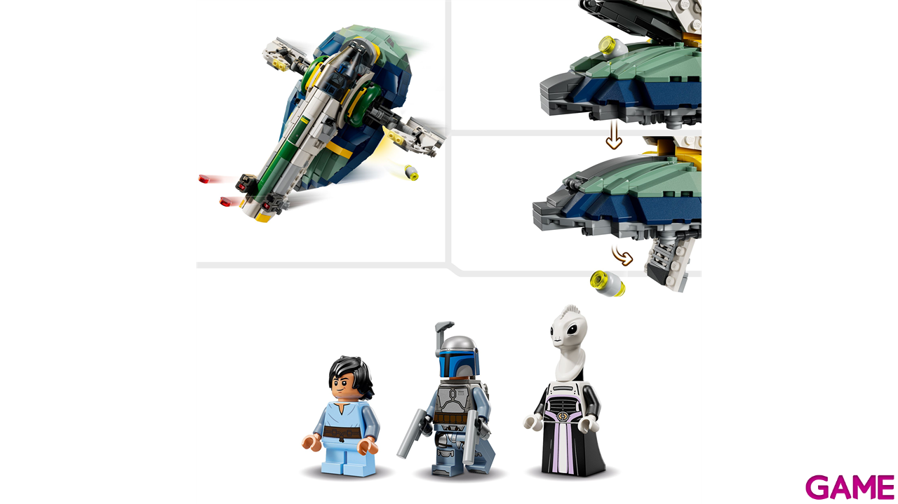LEGO Star Wars Nave Estelar de Jango Fett 75433-5