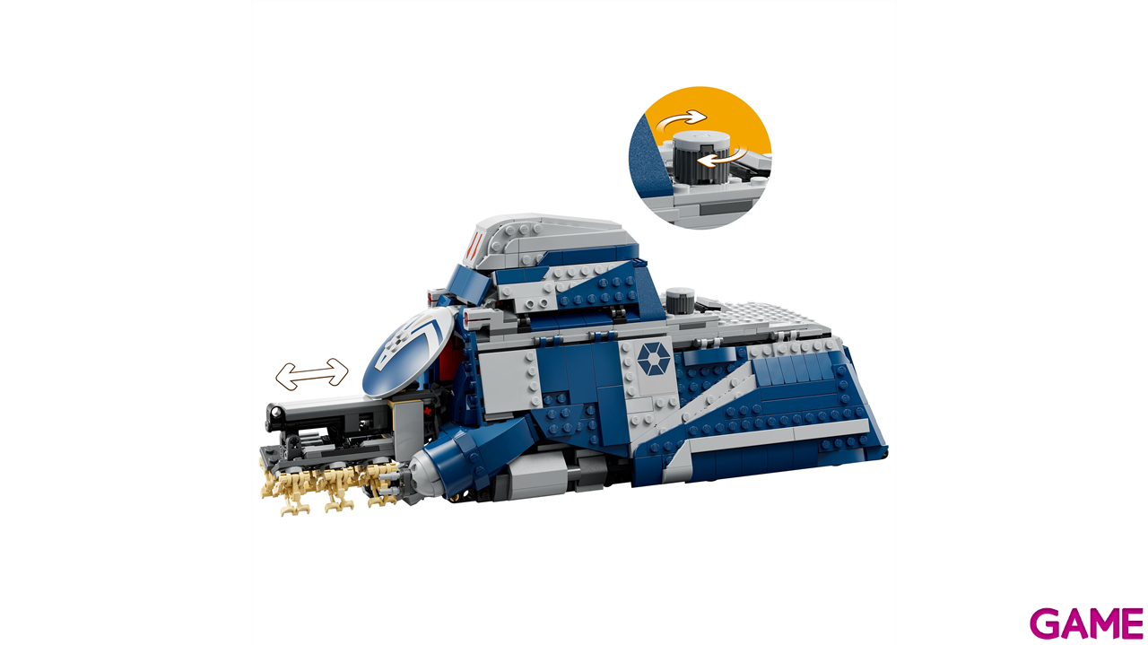 LEGO Star Wars MTT Separatista de la Batalla de Felucia 75435-4