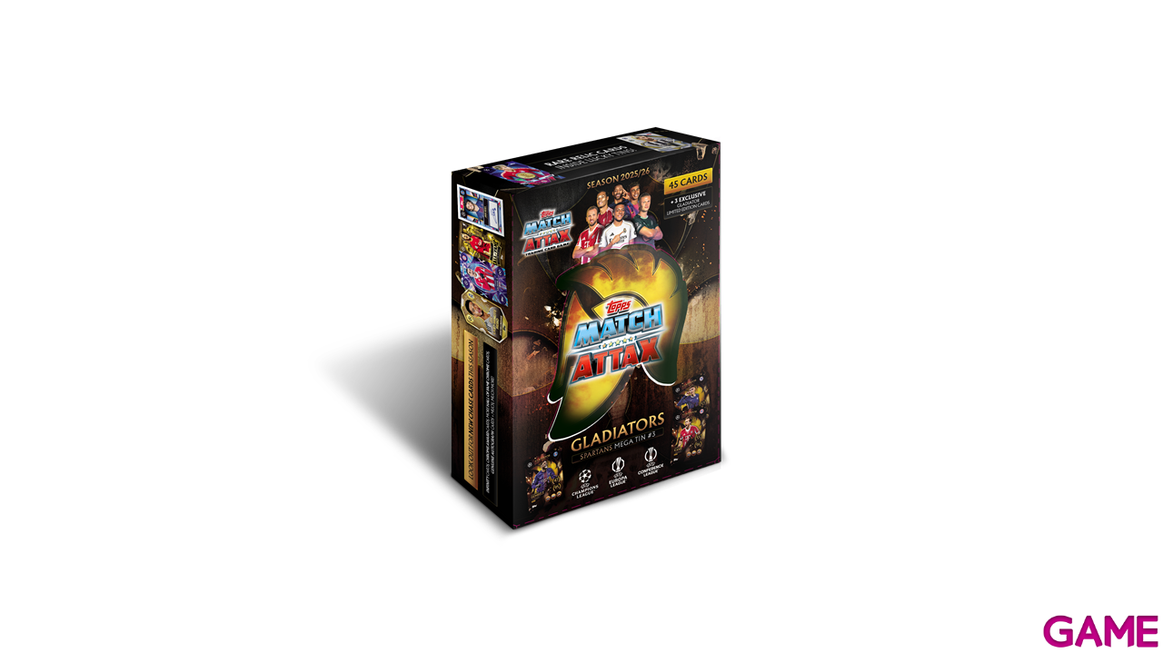 Mega lata de cartas Match Attax UCL 2025-26-2