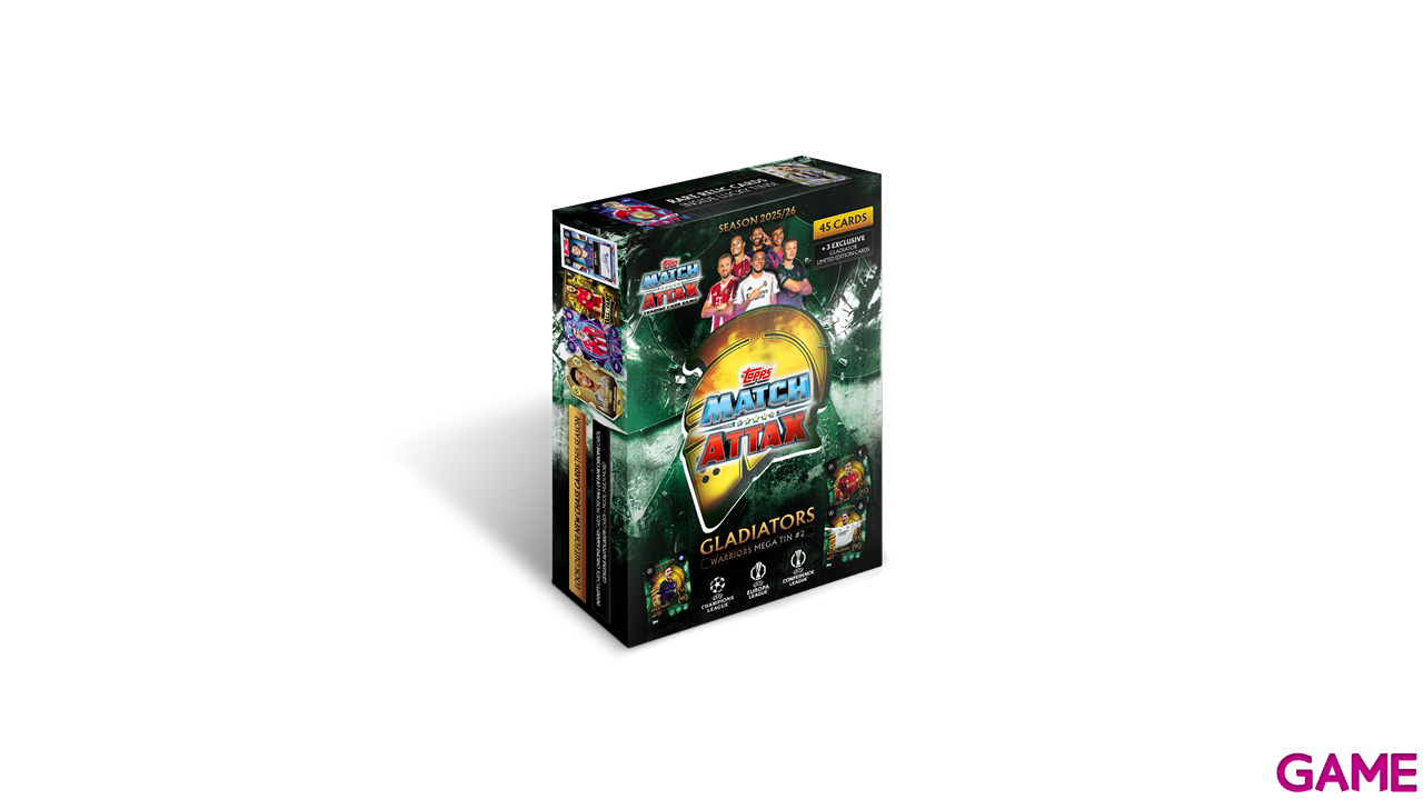 Mega lata de cartas Match Attax UCL 2025-26-3