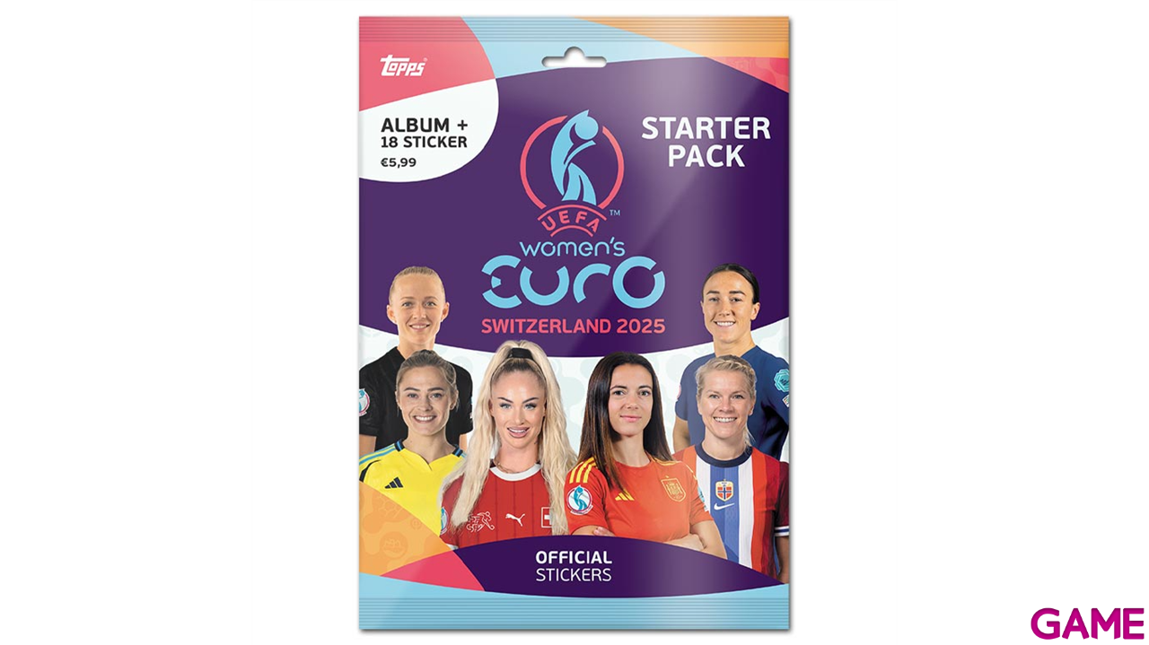 Starter pack cromos Euro Women 2025-0