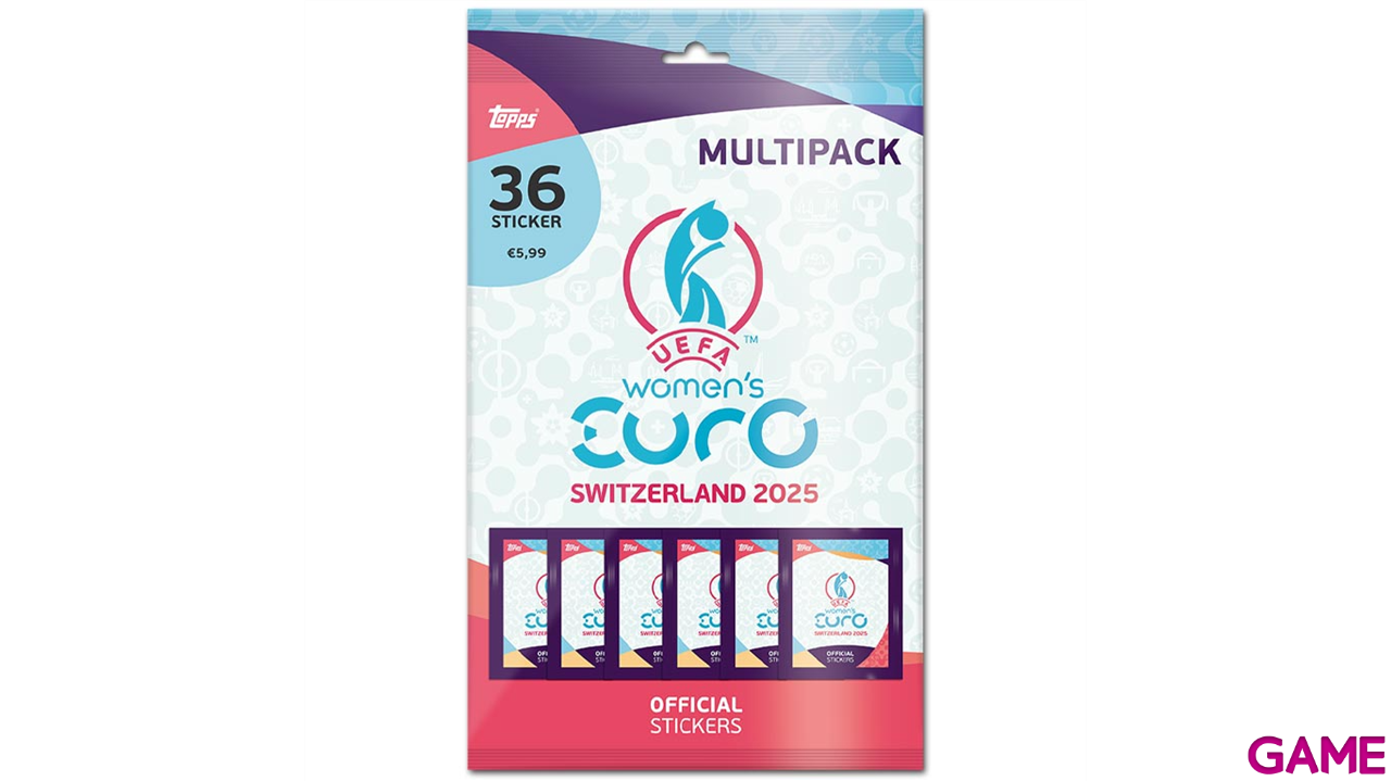 Multipack cromos Euro Women 2025-0