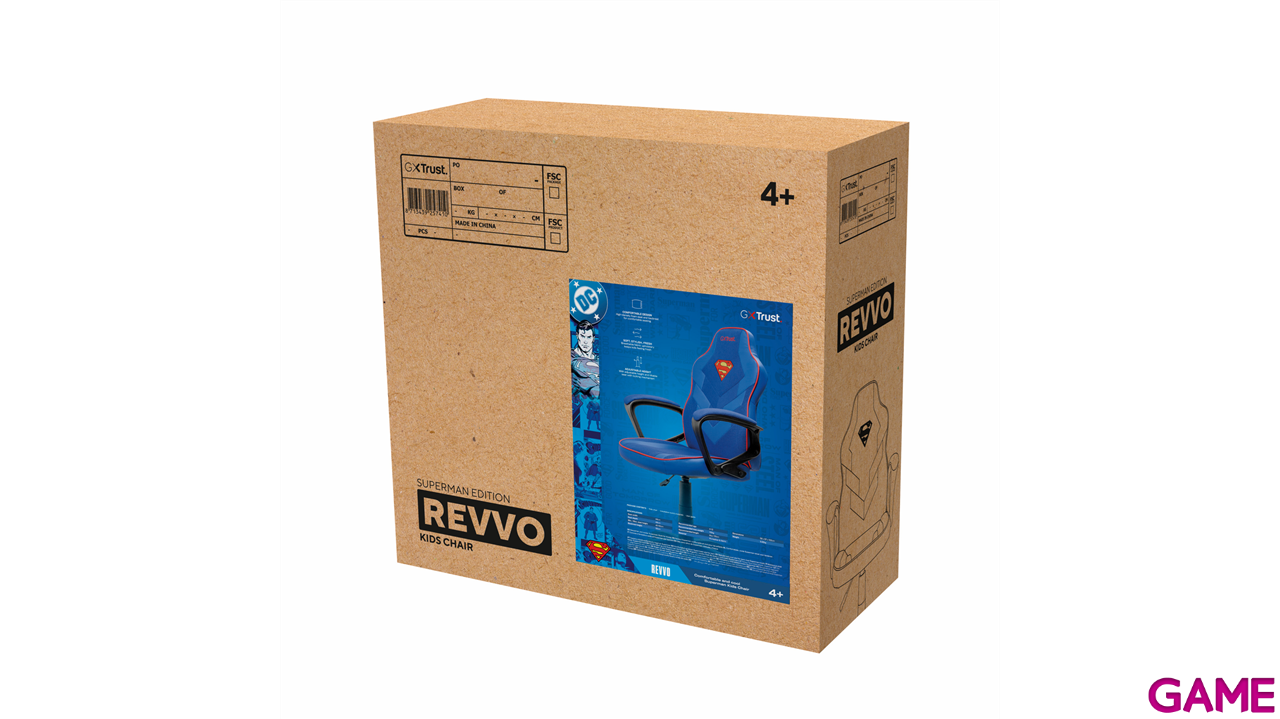 GXT 703SM REVVO Kids Superman Edition - Silla Gaming-4