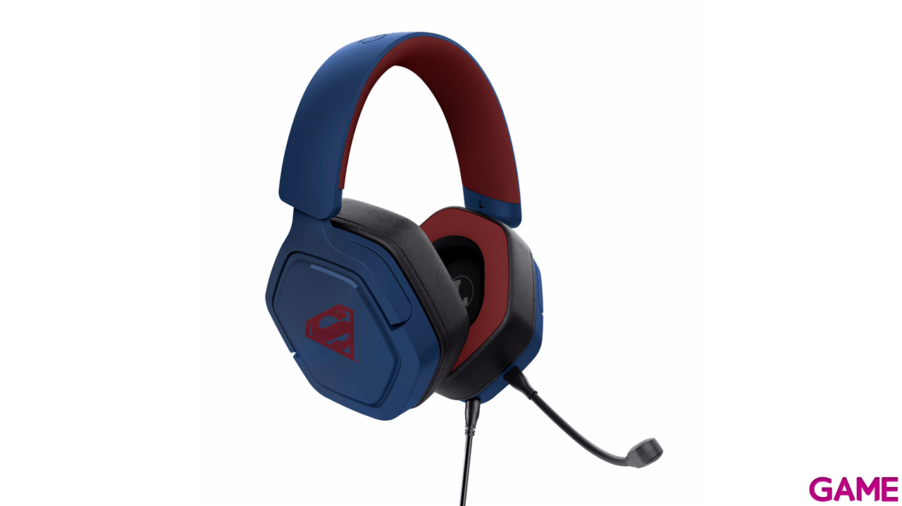 GXT 492 CARUS Superman Edition PC PS5 - PS4 - XBOX - Switch - Auriculares Gaming-5