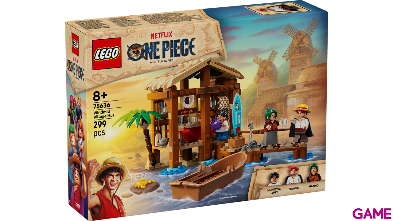 LEGO One Piece Cabaña del Pueblo Molino 75636-2
