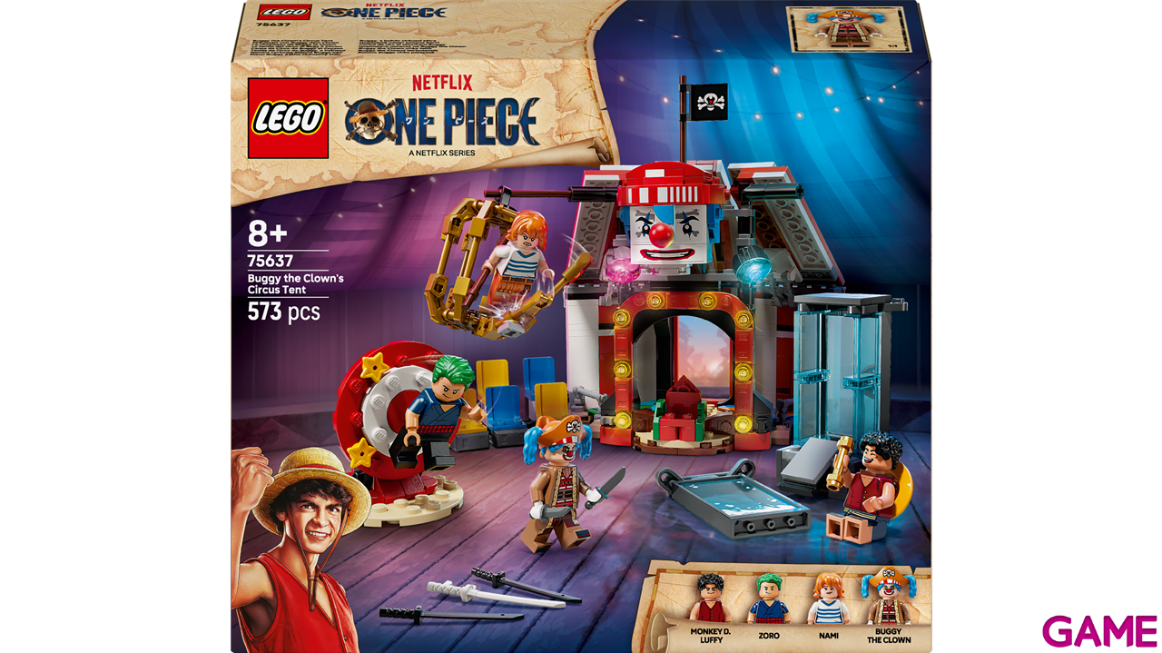 LEGO One Piece Carpa de Circo de Buggy el Payaso 75637-9