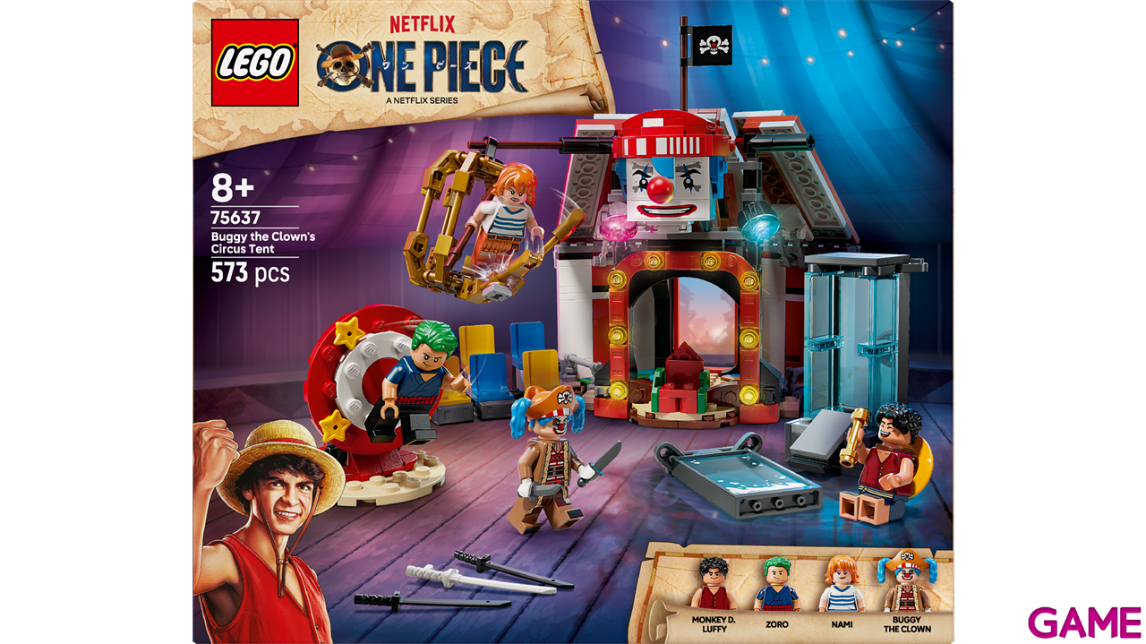 LEGO One Piece Carpa de Circo de Buggy el Payaso 75637-8