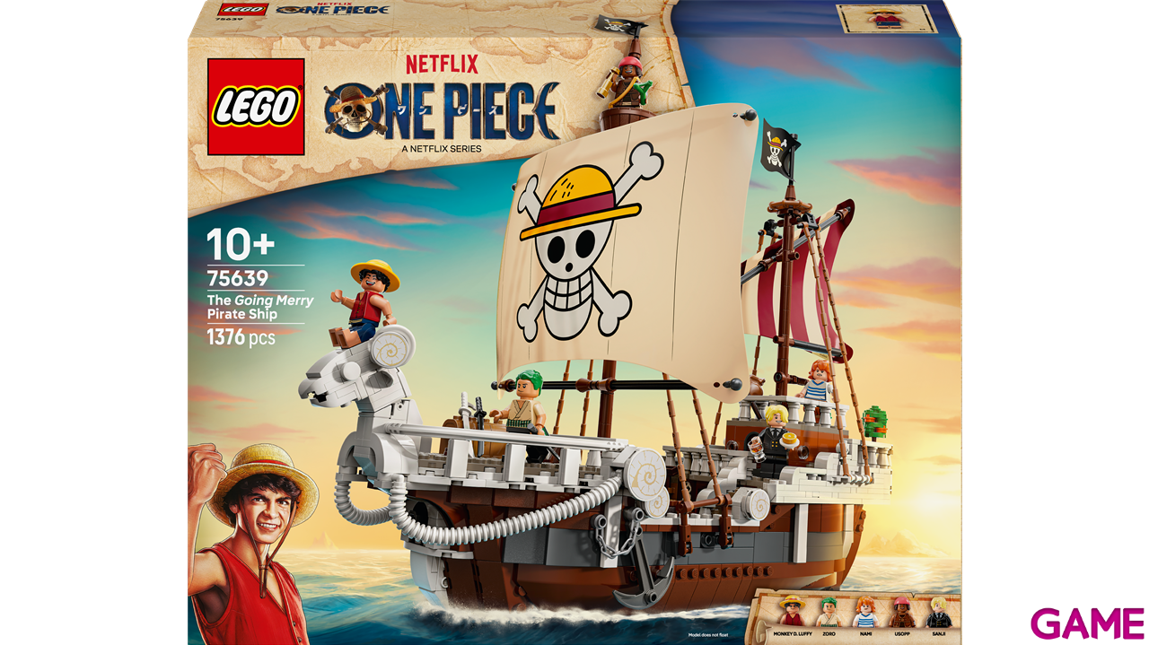 LEGO One Piece Barco Pirata Going Merry 75639-4
