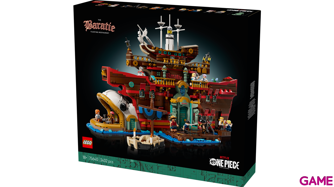 LEGO One Piece Restaurante Flotante Baratie 75640-4