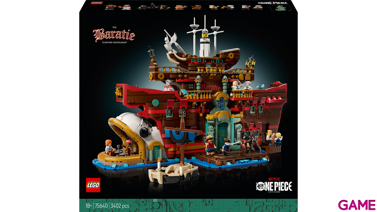LEGO One Piece Restaurante Flotante Baratie 75640-6