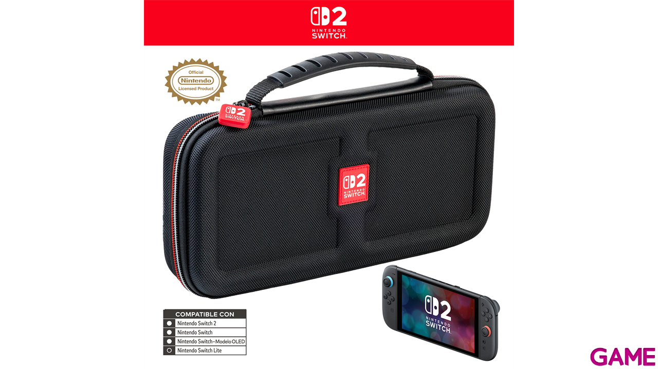 Game Traveler Deluxe Travel Case Ns241 Licencia Oficial-0