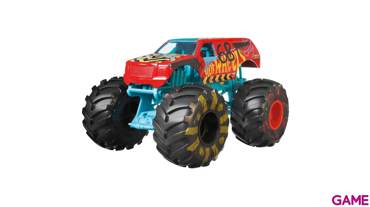 Vehiculo Hot Wheels Monster Trucks escala 1:24 (surtido)-1