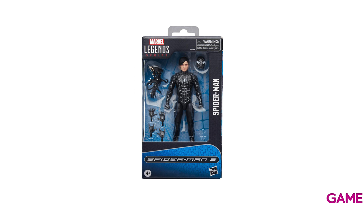 Figura Marvel Legends series Spider-man 3 Symbiote de 15 cm-0