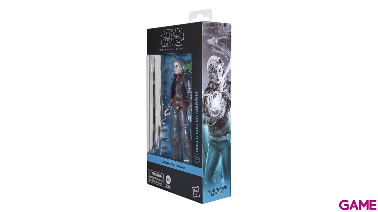 Figura Star Wars Jedi Survivor Black Series Nightsister Merrin de 15 cm-3