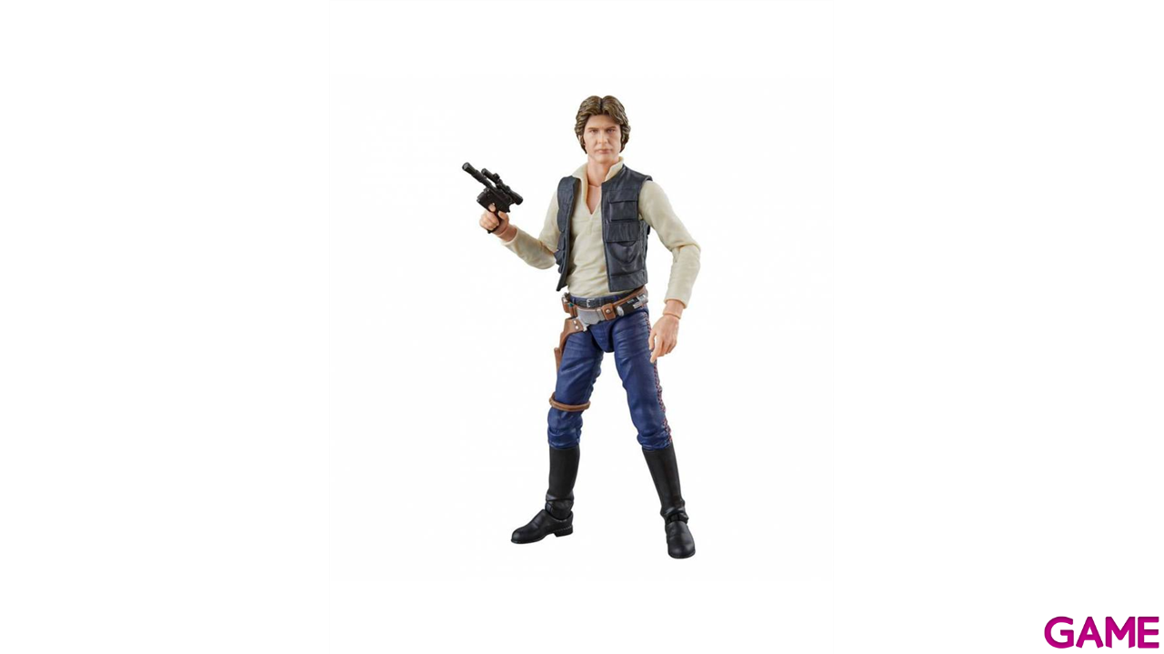 Figura Star Wars Black series Han Solo de 15 cm-0
