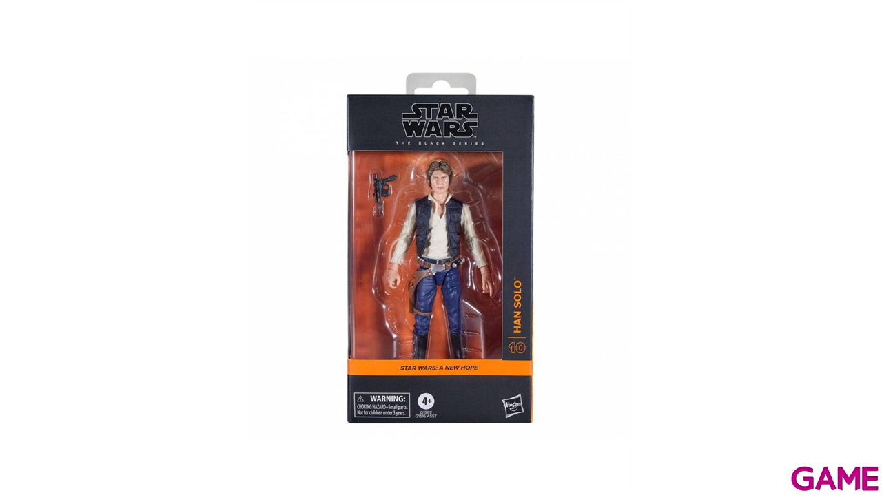 Figura Star Wars Black series Han Solo de 15 cm-1