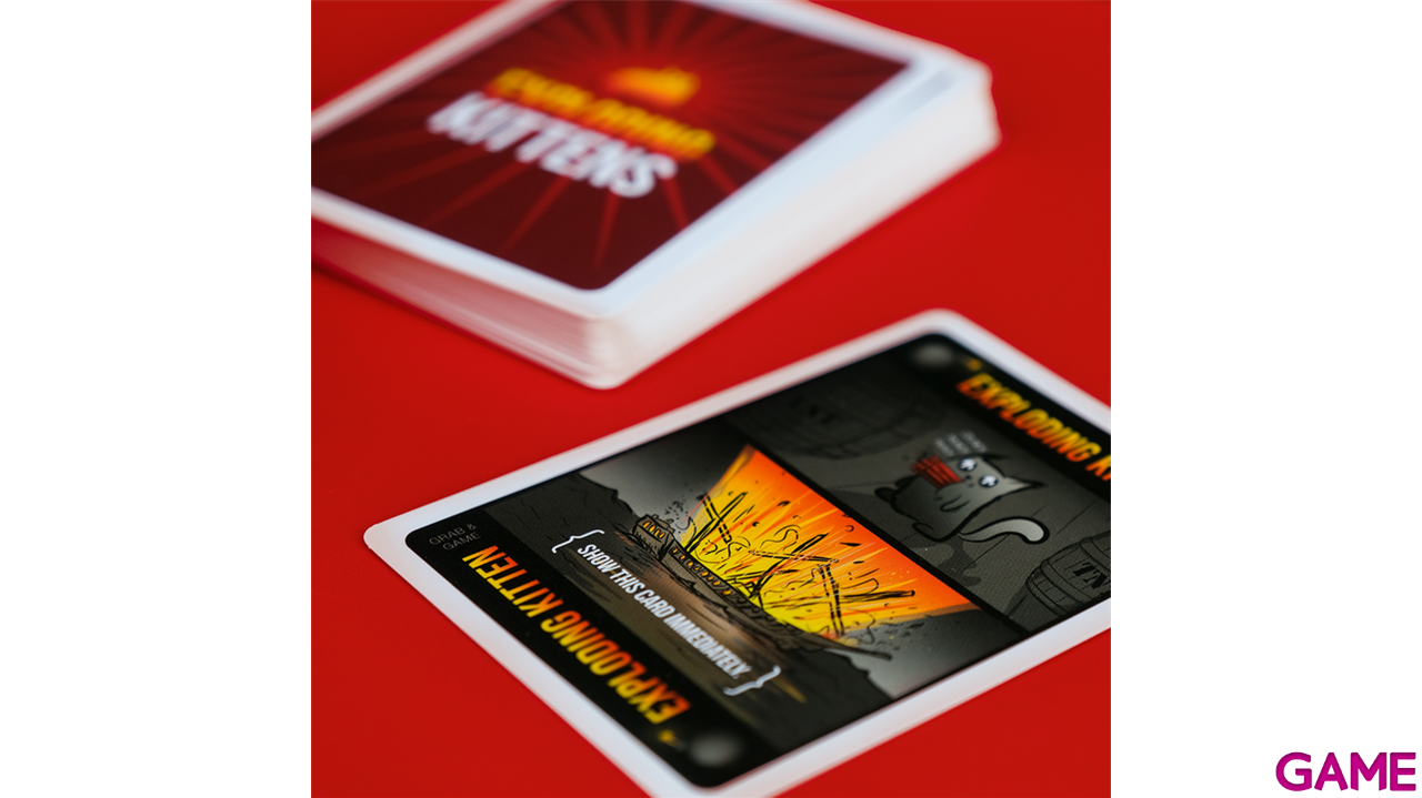 Exploding Kittens Grab & Game-1