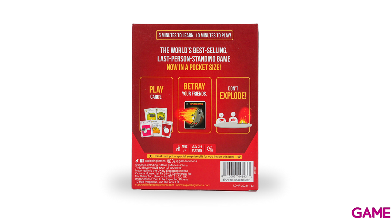 Exploding Kittens Grab & Game-2